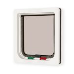 Deur Pet Mate Kattenluik Wit 19,2 x 20 cm