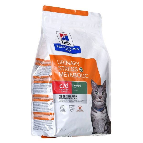 Kattenvoer Hill's PD Feline Urinary Stress + Metabolic Kip 1,5 L 1,5 Kg