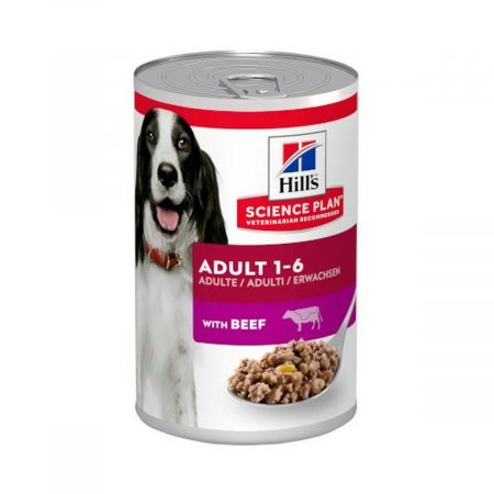 Voer Hill's Science Plan Canine Volwassen Kalfsvlees 370 g