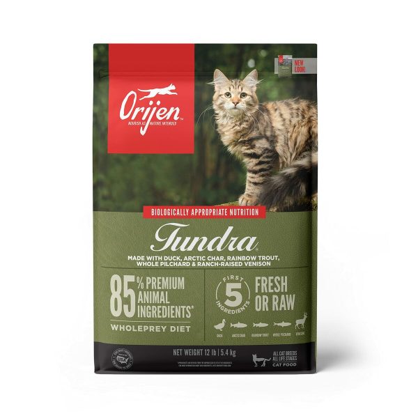 Kattenvoer Orijen Tundra Volwassen Eend 5,4 kg