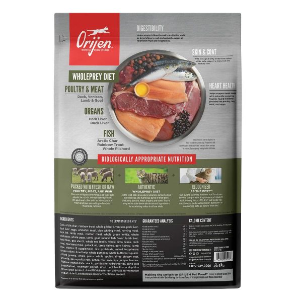 Kattenvoer Orijen Tundra Volwassen Eend 5,4 kg