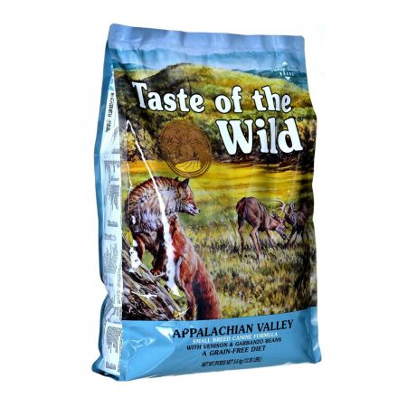Voer Taste Of The Wild Appalachian Valley Lam Eend Wild zwijn Rendier 5,6 kg