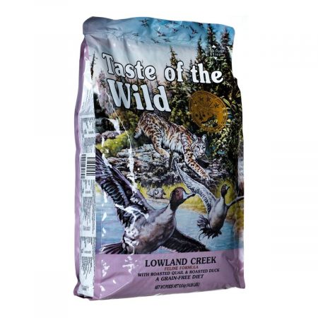 Kattenvoer Taste Of The Wild Lowland Creek Volwassen Eend 6,6 kg