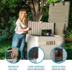 Hut Lifetime 60328 Grijs Polyethyleen 120 x 97 x 97 cm