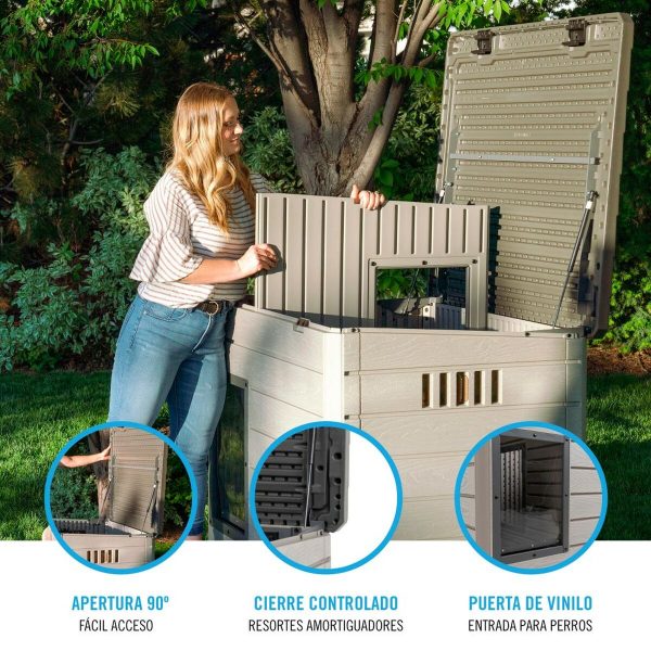 Hut Lifetime 60328 Grijs Polyethyleen 120 x 97 x 97 cm
