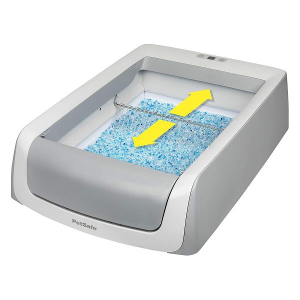 Kattenbak PetSafe Zelfreinigend 15 x 70 x 48,5 cm Wit Plastic