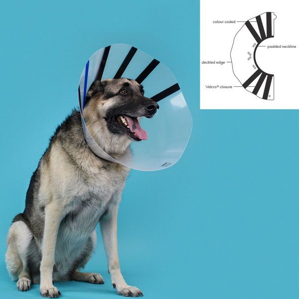 Lampenkap voor honden KVP EZ Clear (16-19 cm)