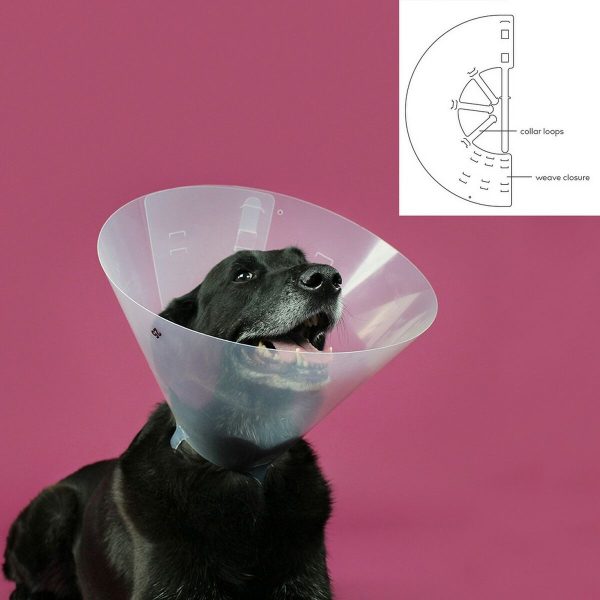 Lampenkap voor honden KVP Betsy Transparant (45-56 cm)