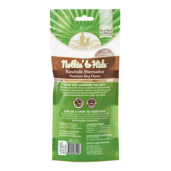 Snack voor honden Nothin to Hide Bot Kip Ringen 12 Stuks