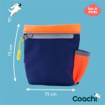 Alleshouder Coachi Train & Treat Blauw Koraal