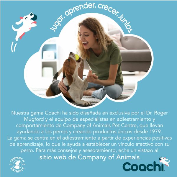 Alleshouder Coachi Train & Treat Blauw