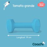 Dumbbell Coachi TRAINING DUMBBELL Blauw L Plastic