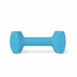 Dumbbell Coachi TRAINING DUMBBELL Blauw L Plastic