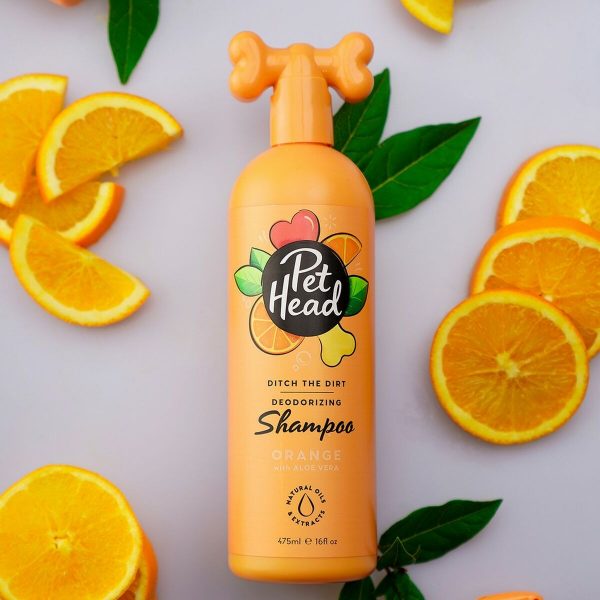 Dierenshampoo Pet Head Ditch the Dirt Oranje