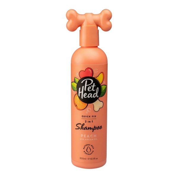 2-in-1 Shampoo en Conditioner Pet Head Quick Fix Perzik
