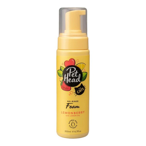 Droge Shampoo Pet Head Felin' Good Schuim Kat (200 ml)