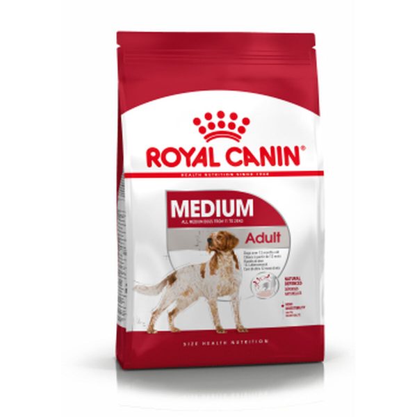 Voer Royal Canin Medium Adult Volwassen Vogels 4 Kg