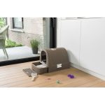Kattenbak Curver Mocha