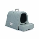 Kattenbak Curver Grijs 51 x 38,5 x 39,5 cm
