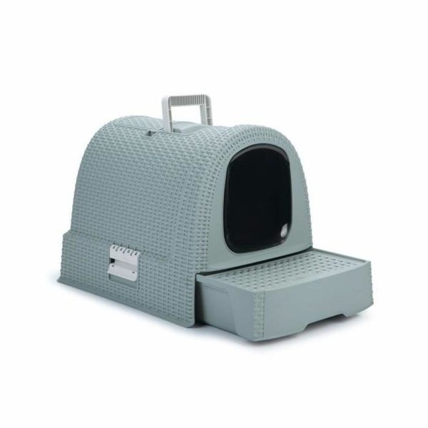 Kattenbak Curver Grijs 51 x 38,5 x 39,5 cm