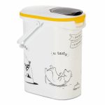 Jerrycan voor dierenvoer Curver 794092 Wit Plastic 4 Kg 10 L