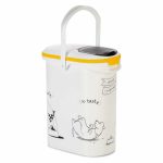 Jerrycan voor dierenvoer Curver 794092 Wit Plastic 4 Kg 10 L
