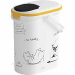 Jerrycan voor dierenvoer Curver 794092 Wit Plastic 4 Kg 10 L