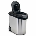 Blik hondevoer Curver Zilverkleurig Polypropyleen 35 L 12 kg