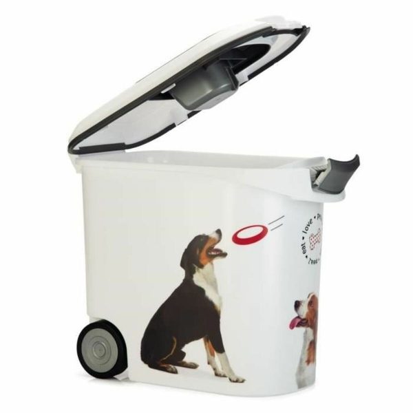 Jerrycan voor dierenvoer Curver Wit 12 kg