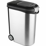 Blik hondevoer Curver 20 kg Grijs