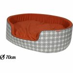 Hondenbed Tyrol Oranje M 70 x 60 x 23 cm