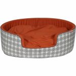 Hondenbed Tyrol Oranje M 70 x 60 x 23 cm