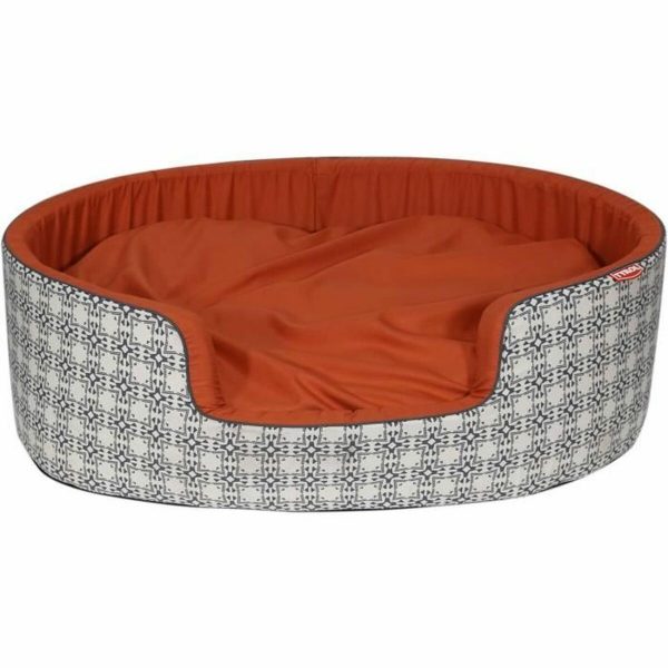 Hondenbed Tyrol Oranje M 70 x 60 x 23 cm