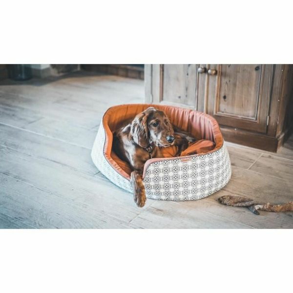 Hondenbed Tyrol Oranje M 70 x 60 x 23 cm