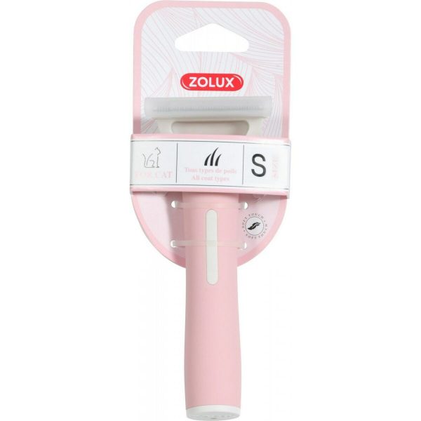Borstel Zolux 550008 Kat Klein Multicolour Roze Staal Plastic