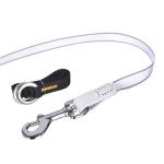 Hondenriem Flexi Glam Composition with Swarovski crystals 3 m Wit S