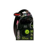 Hondenriem Flexi L Roze (5 m)