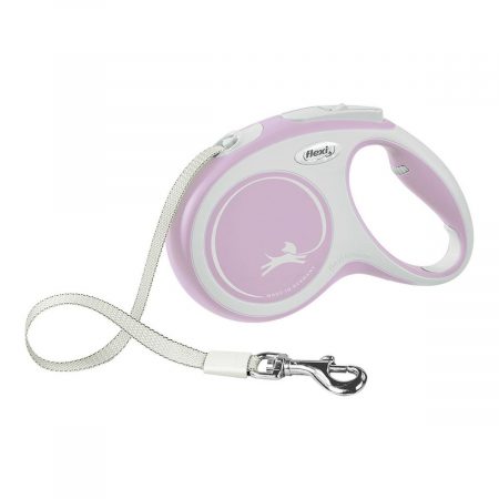 Hondenriem Flexi NEW COMFORT Roze Maat M