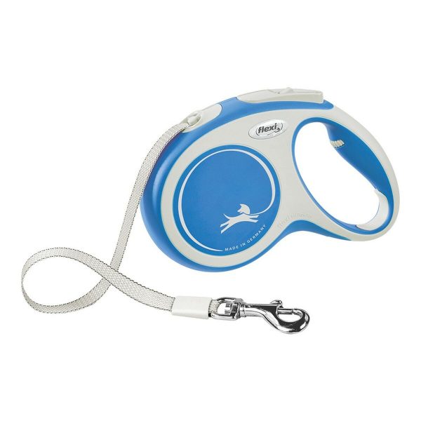 Hondenriem Flexi NEW COMFORT Blauw Maat L