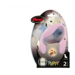 Hondenriem Flexi Puppy 2 m Roze