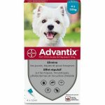 Middel tegen parasieten Advantix Hond 4-10 kg 4 Stuks