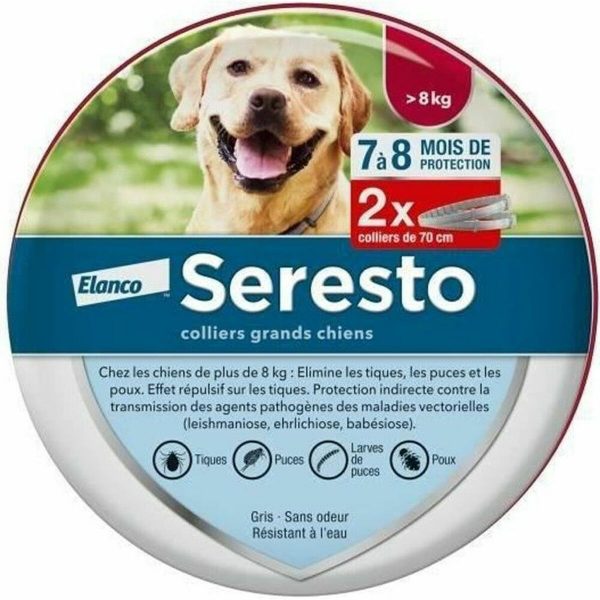 Anti-parasite collar Seresto 70 cm 2 Stuks
