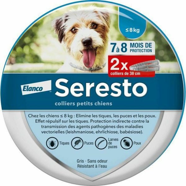 Anti-parasite collar Seresto 38 cm 2 Stuks