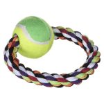 Hondenspeelgoed Trixie Tennis Multicolour Polyester Katoen