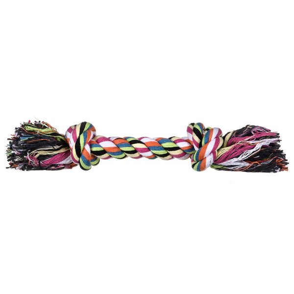 Hondenspeelgoed Trixie Tether Multicolour Polyester Katoen Binnenkant/Buitenkant