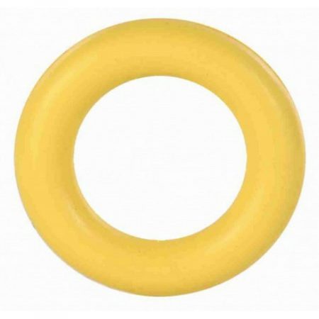 Hondenspeelgoed Trixie Ring Geel Rubber Natuurlijk rubber