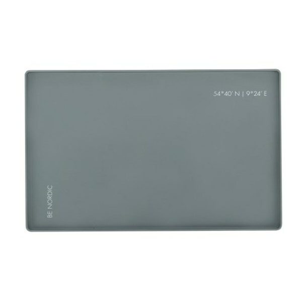 Individueel tafelkleed Trixie 60x40 cm Grijs Siliconen Silicium