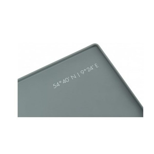 Individueel tafelkleed Trixie 60x40 cm Grijs Siliconen Silicium
