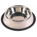 Dierenvoederbak Trixie 24854 Kom Zwart Monochrome Roestvrij staal 1,75 L