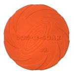 Frisbee Trixie   Blauw Oranje Rubber Natuurlijk rubber